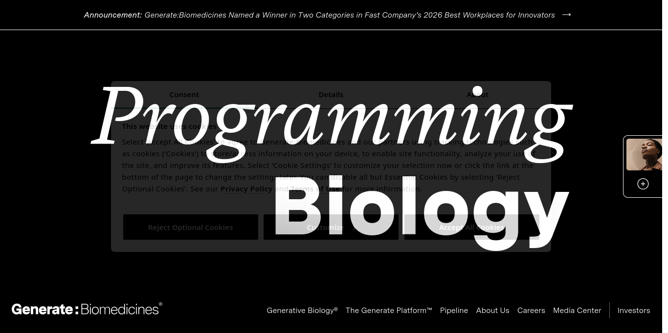https://generatebiomedicines.com/