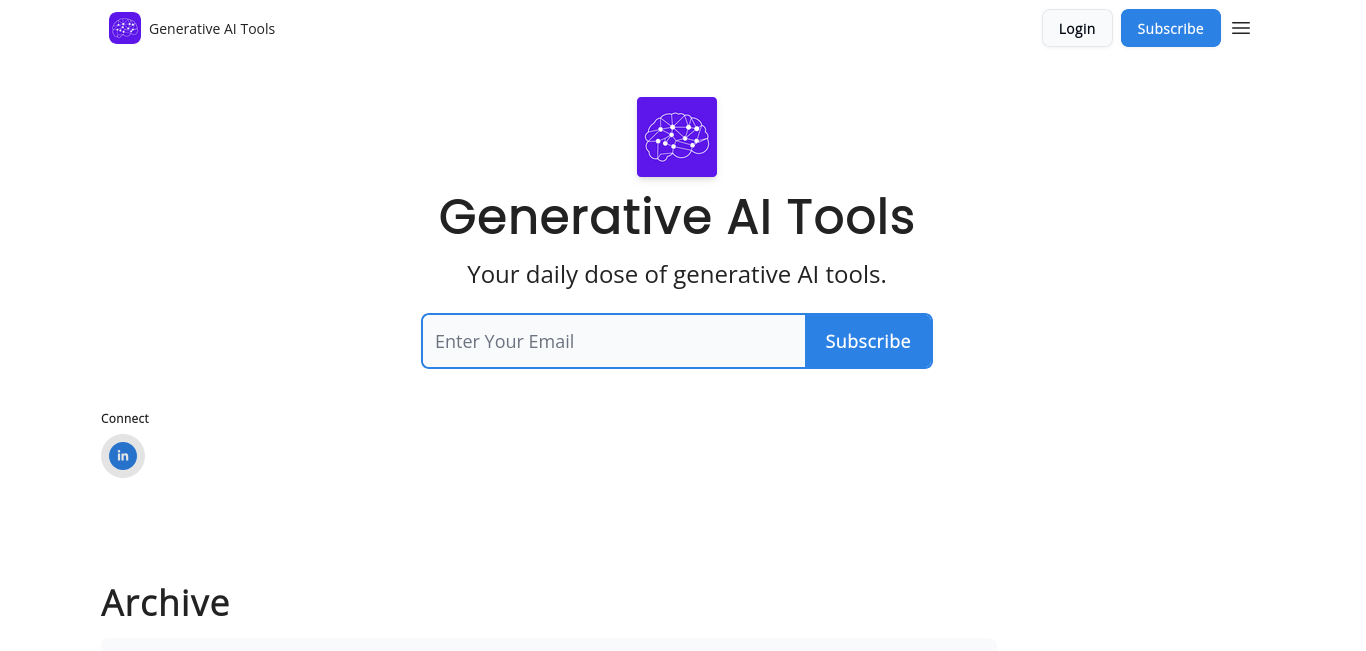 https://generativeaitools.beehiiv.com/