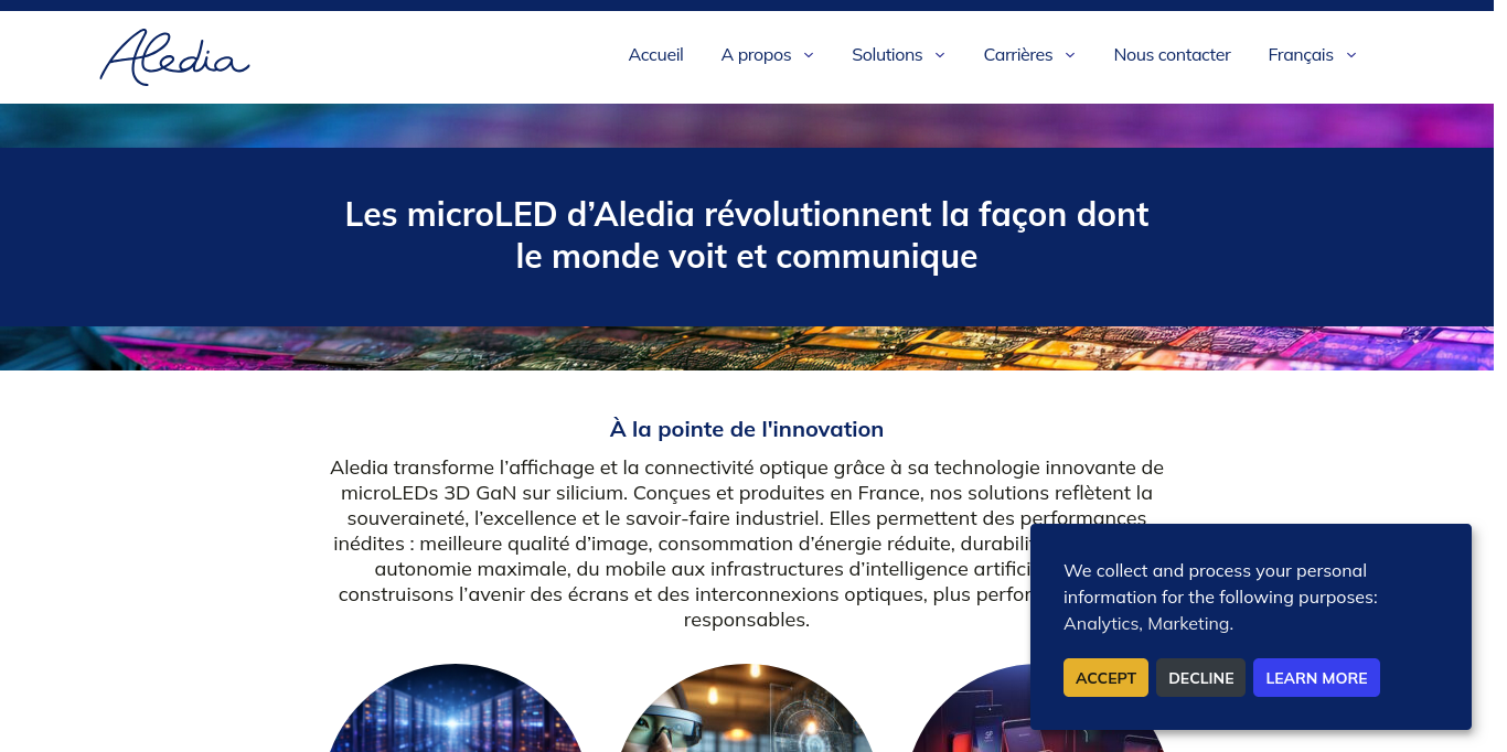 https://www.aledia.com/