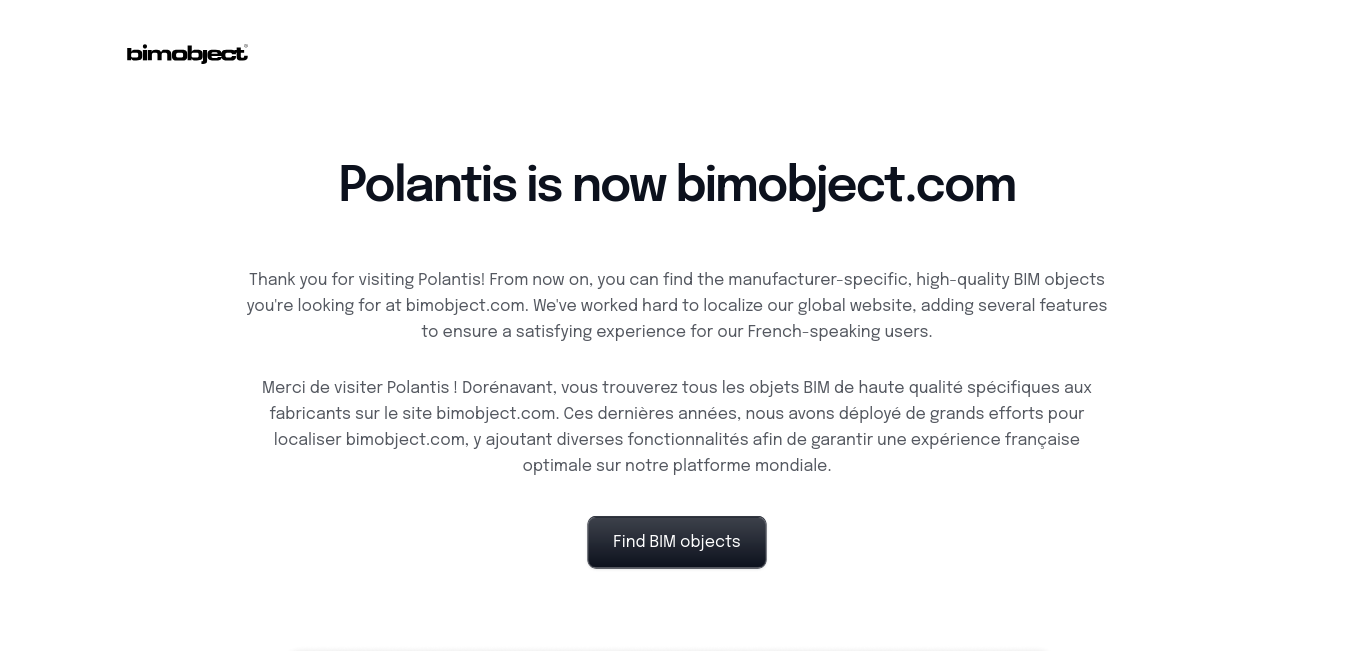 https://polantis.bimobject.com/