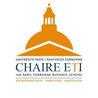 Chaire ETI - IAE Paris Sorbonne School